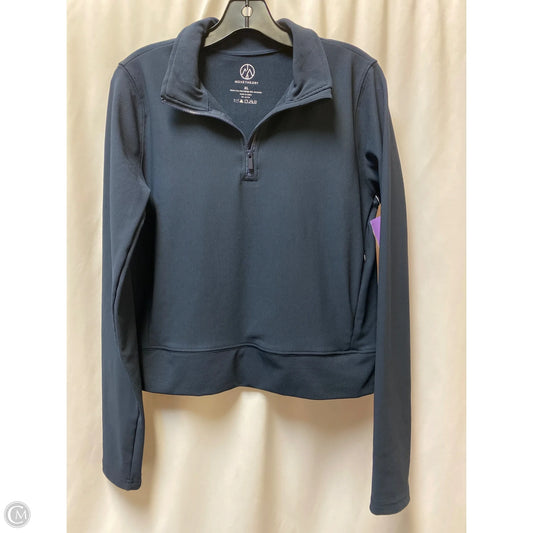 Athletic Fleece By Clothes Mentor In Navy, Size: Xl