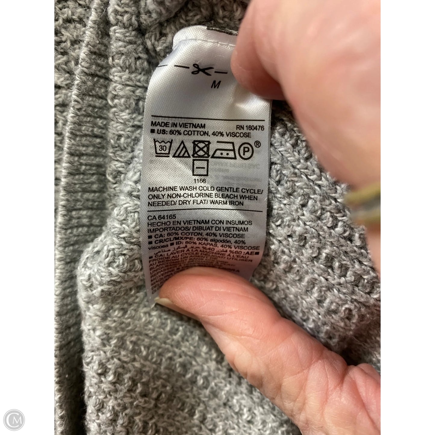 Sweater By Old Navy In Grey, Size: M