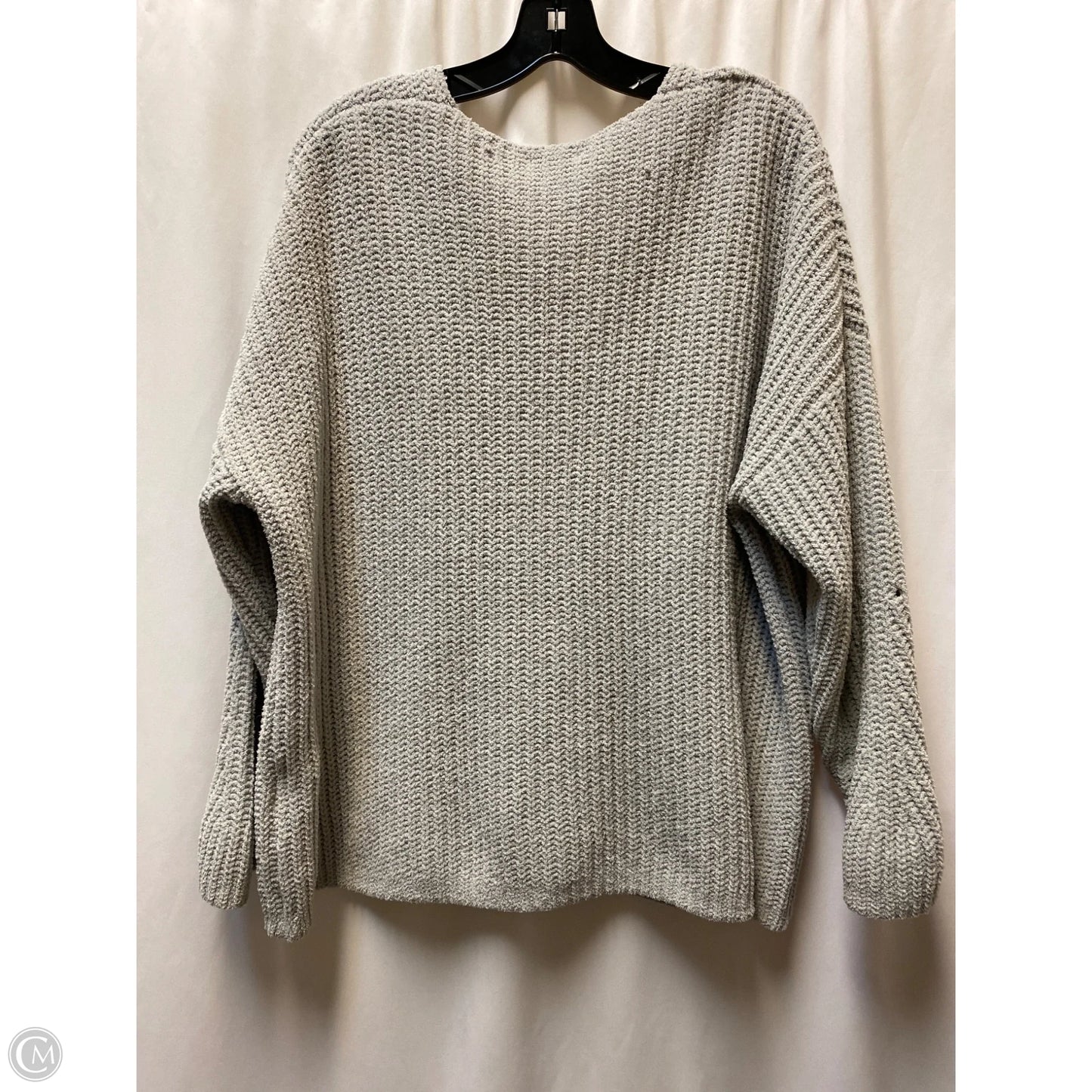 Sweatshirt Collar By New Directions In Grey, Size: M