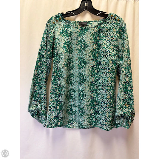 Top Long Sleeve By Limited In Green, Size: Xs