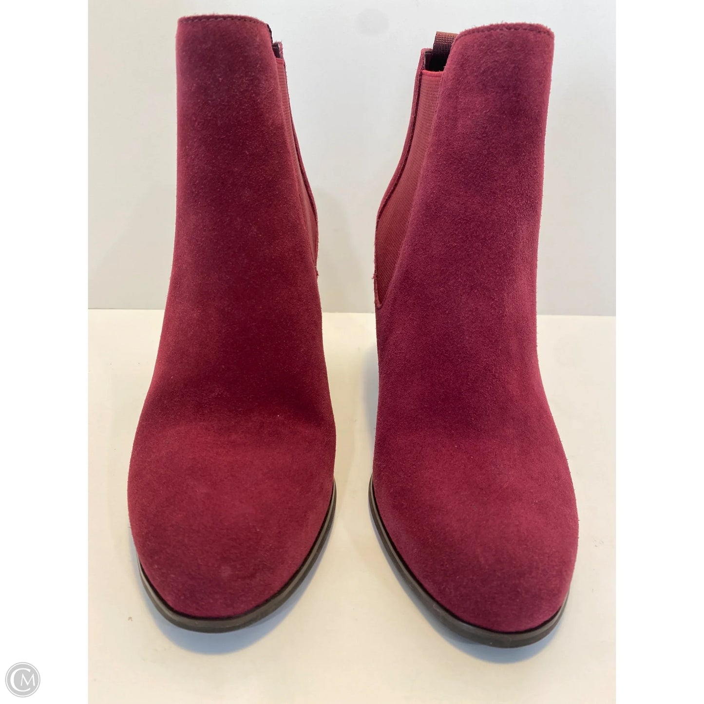 Boots Designer By Michael Kors In Purple, Size: 8.5
