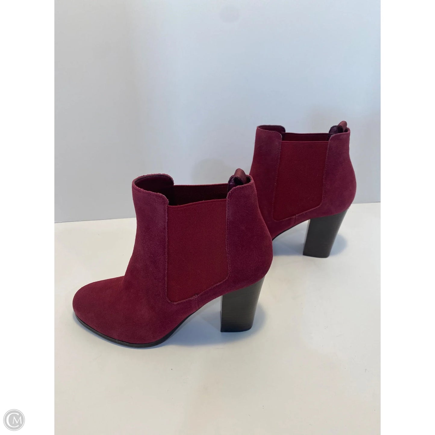 Boots Designer By Michael Kors In Purple, Size: 8.5