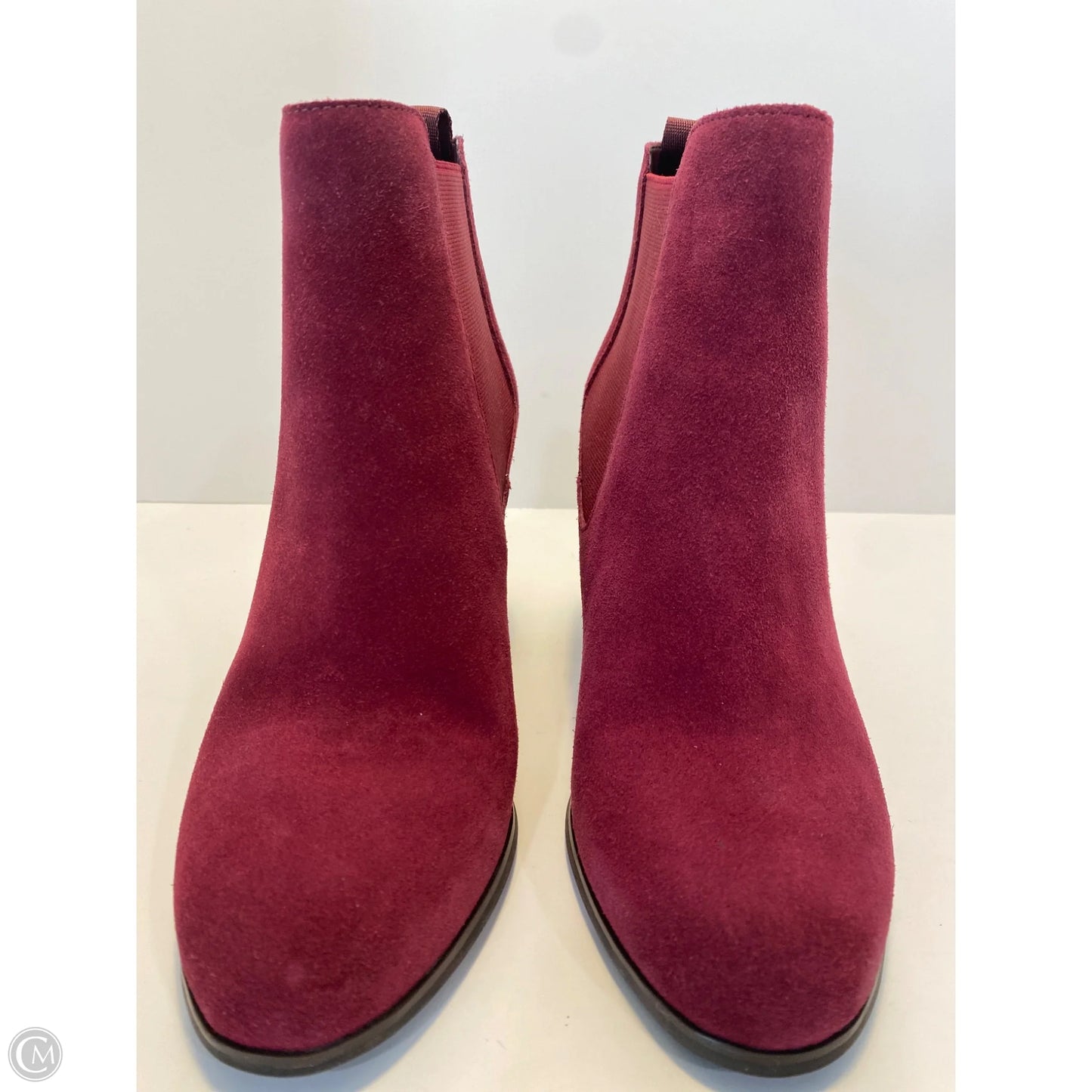 Boots Designer By Michael Kors In Purple, Size: 8.5