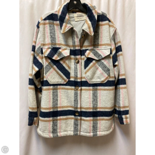 Coat Other By Clothes Mentor In Plaid Pattern, Size: M