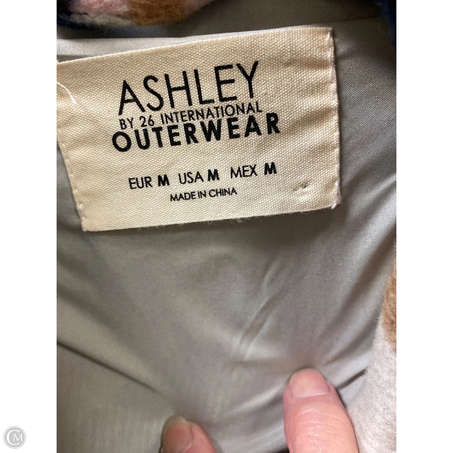 Coat Other By Clothes Mentor In Plaid Pattern, Size: M