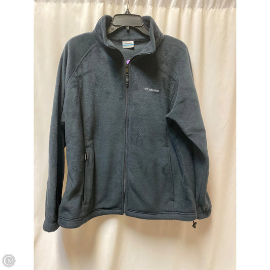 Jacket Fleece By Columbia In Black, Size: 2x