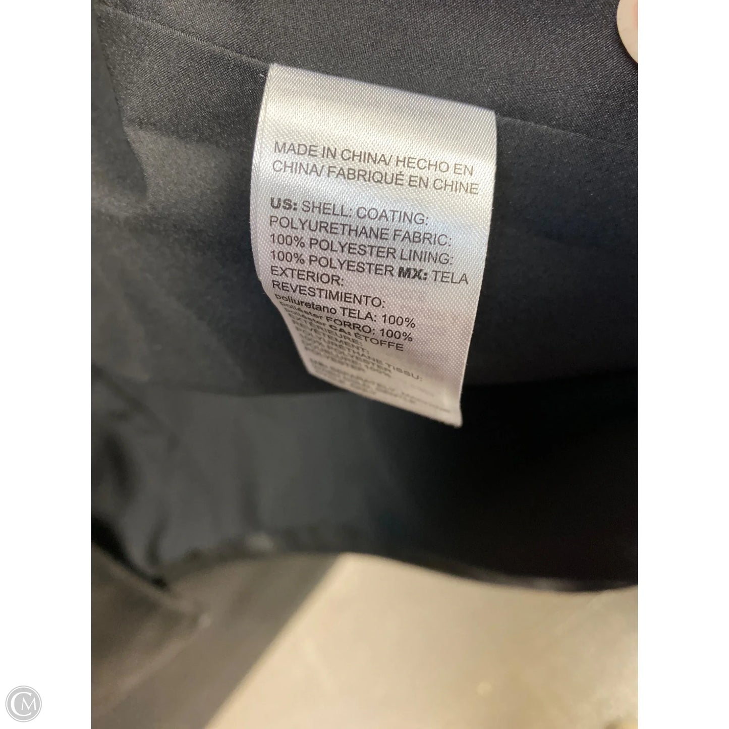 Jacket Leather By Chicos In Black, Size: Xl