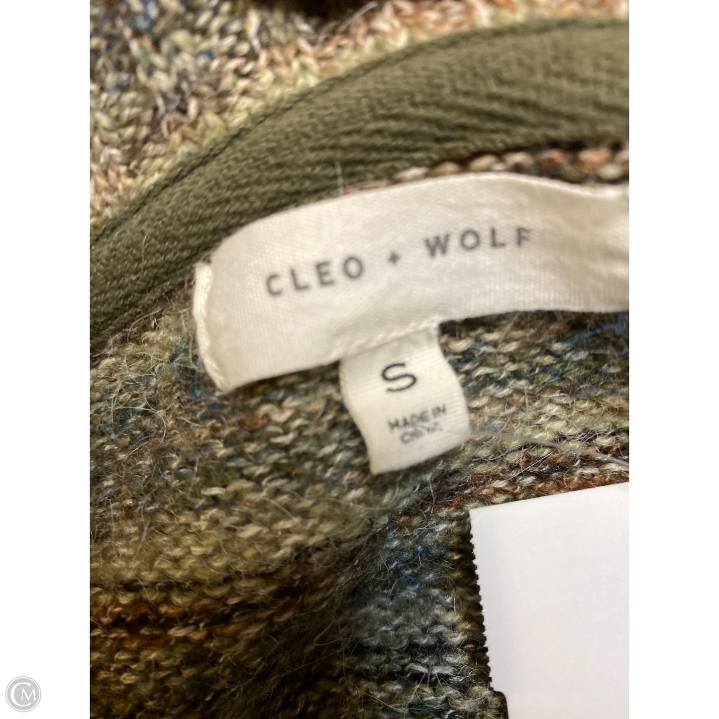 Sweater By Clothes Mentor In Green, Size: S