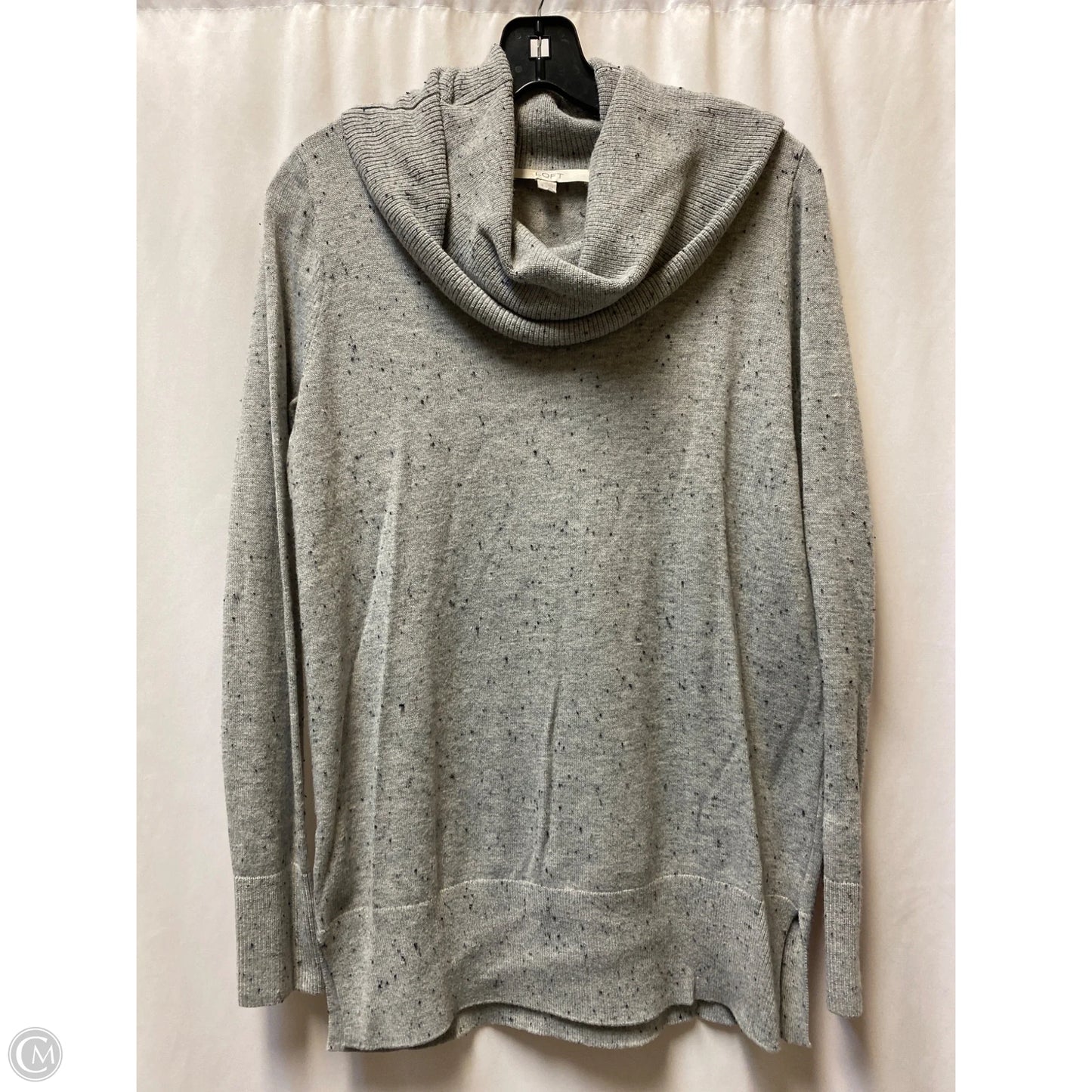 Sweater By Loft In Grey, Size: S