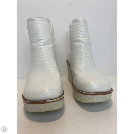 Shoes Heels Block By Pierre Dumas In White, Size: 7