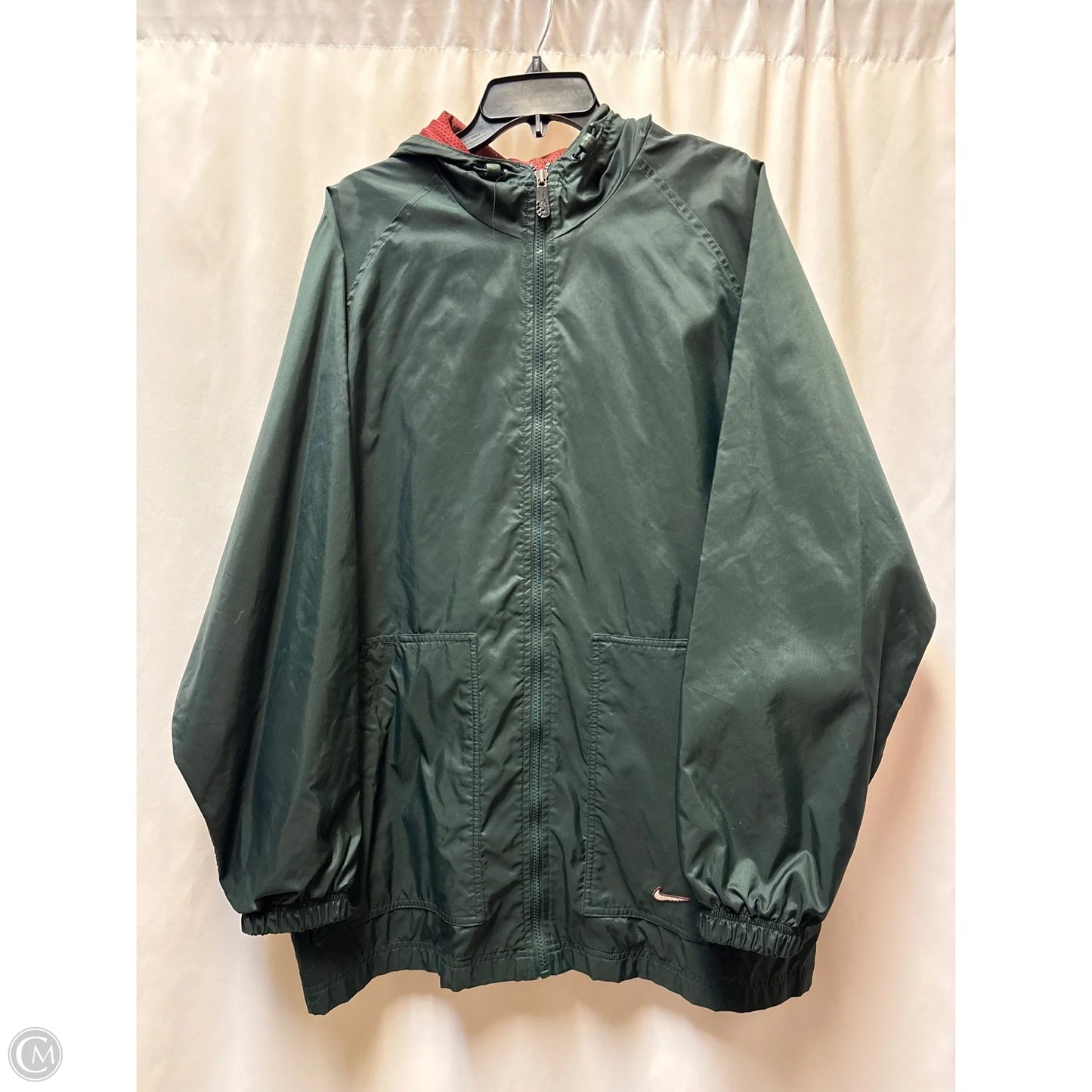Jacket Other By Nike In Green, Size: M