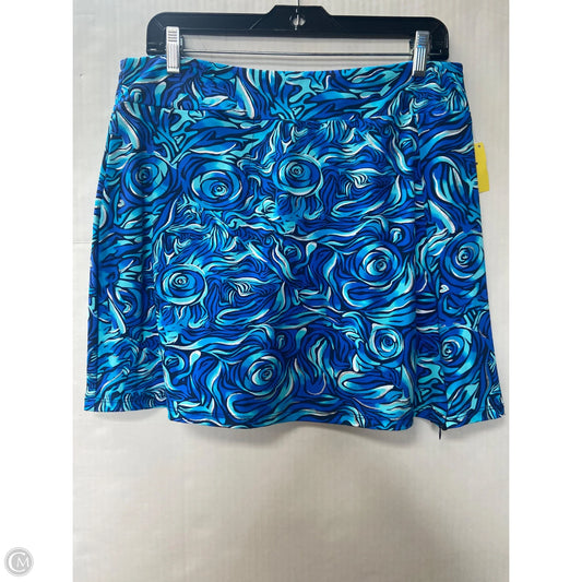 Skirt Midi By Lulu B In Blue, Size: M