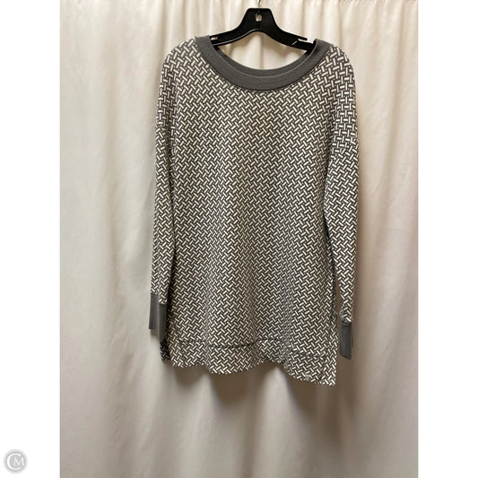 Sweater By Talbots In Grey, Size: M