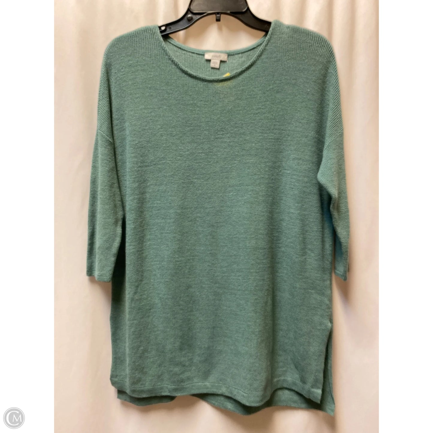 Sweater By Pure Jill In Teal, Size: Xs