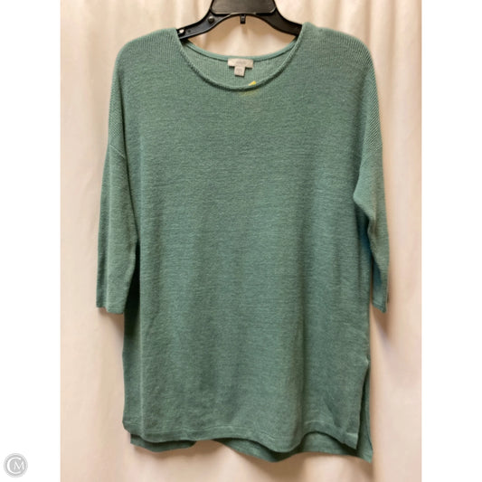 Sweater By Pure Jill In Teal, Size: Xs