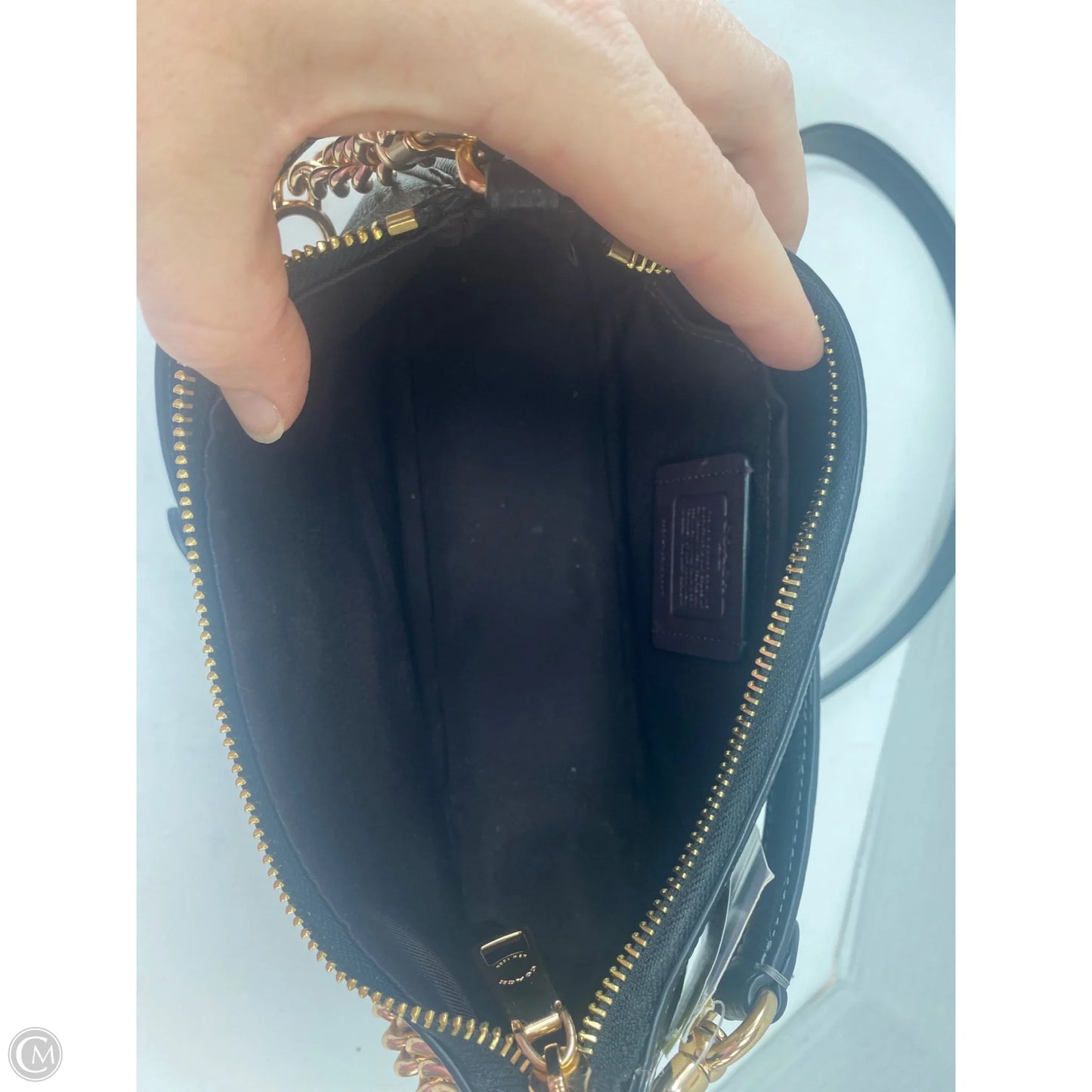 Handbag Designer By Coach, Size: Medium
