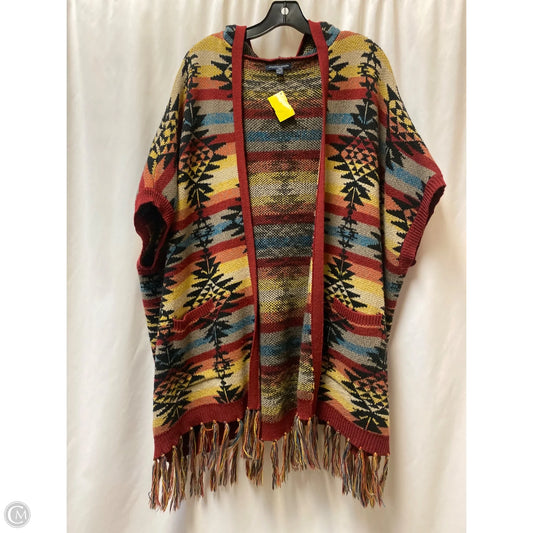 Vest Sweater By American Eagle In Maroon, Size: Xxl