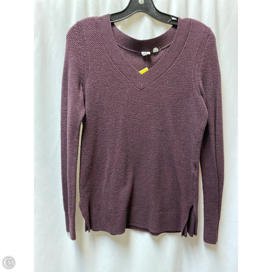 Sweater By Gap In Maroon, Size: S
