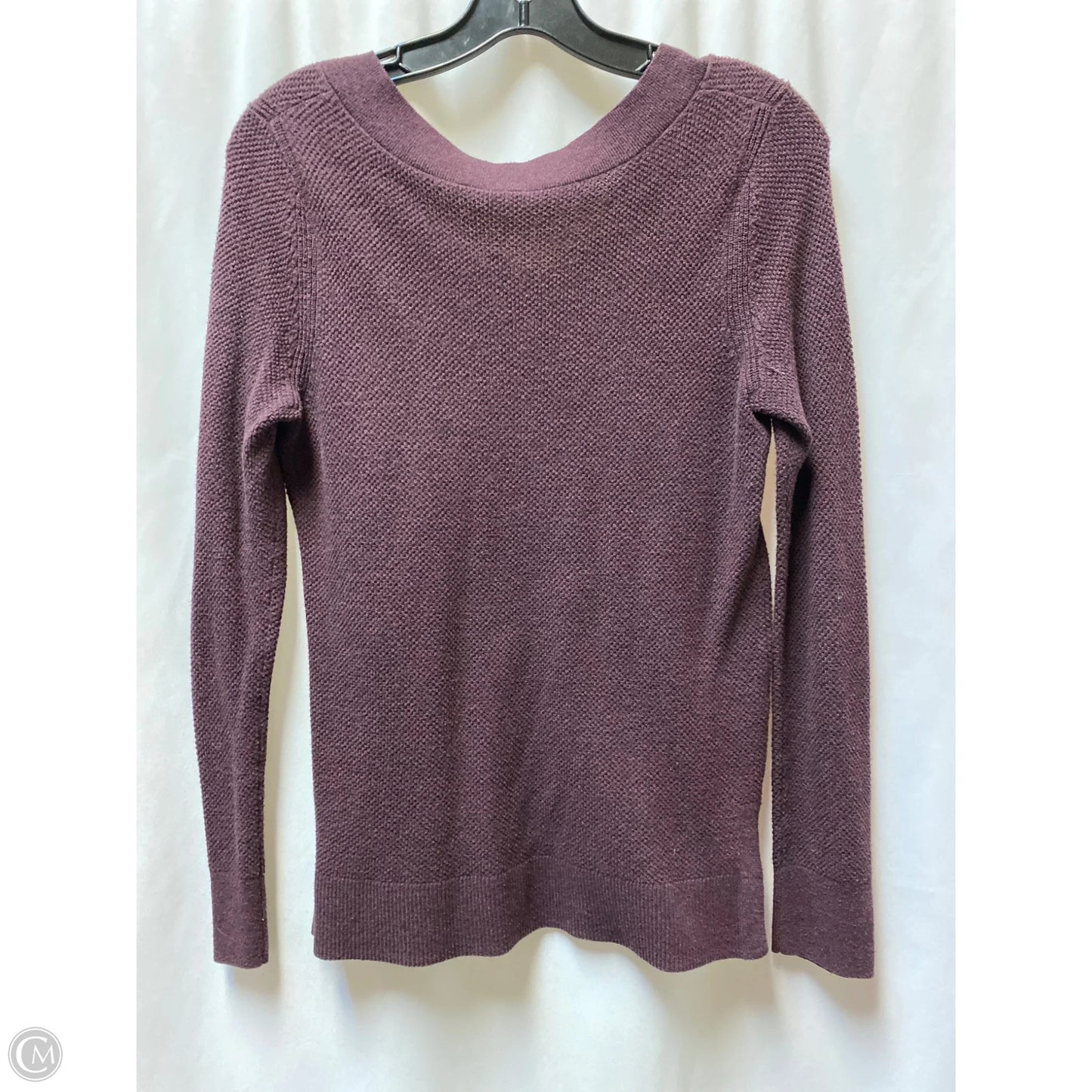 Sweater By Gap In Maroon, Size: S