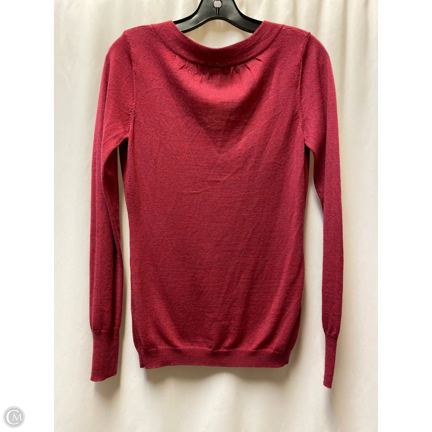 Sweater By Limited In Maroon, Size: M