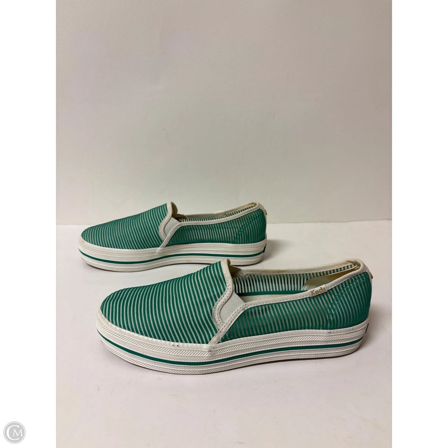 Shoes Sneakers By Keds In Green, Size: 8