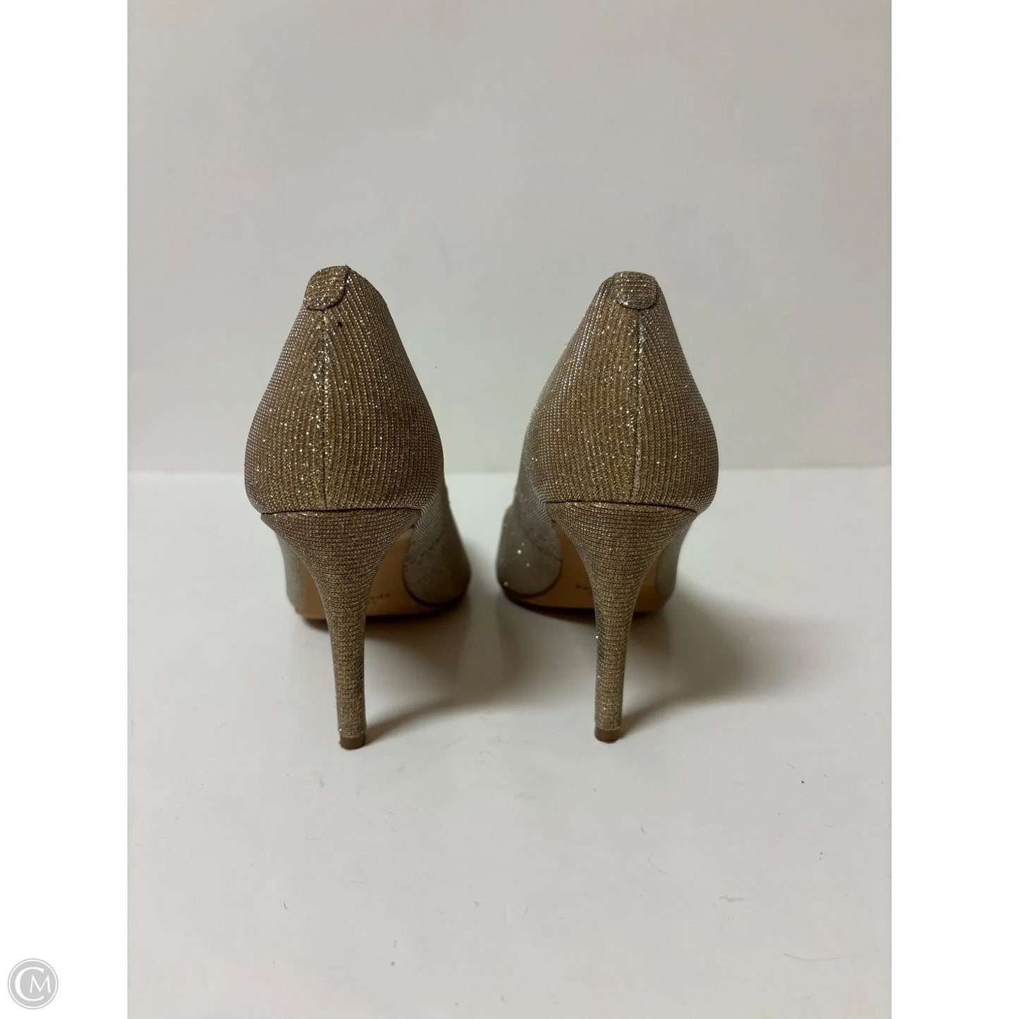 Shoes Designer By Kate Spade In Gold, Size: 7