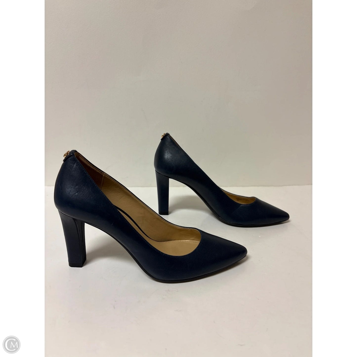 Shoes Heels Kitten By Michael By Michael Kors In Navy, Size: 6
