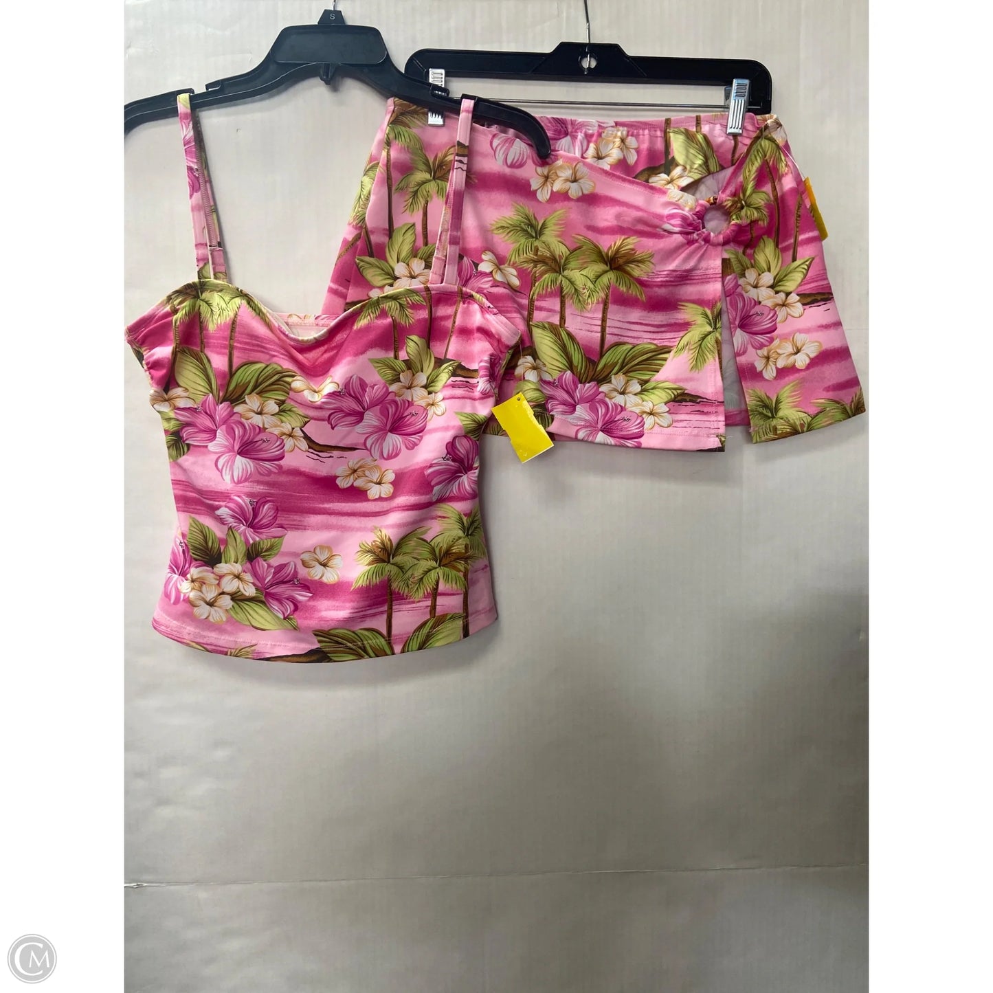 Swimsuit 2pc By Clothes Mentor In Pink, Size: L