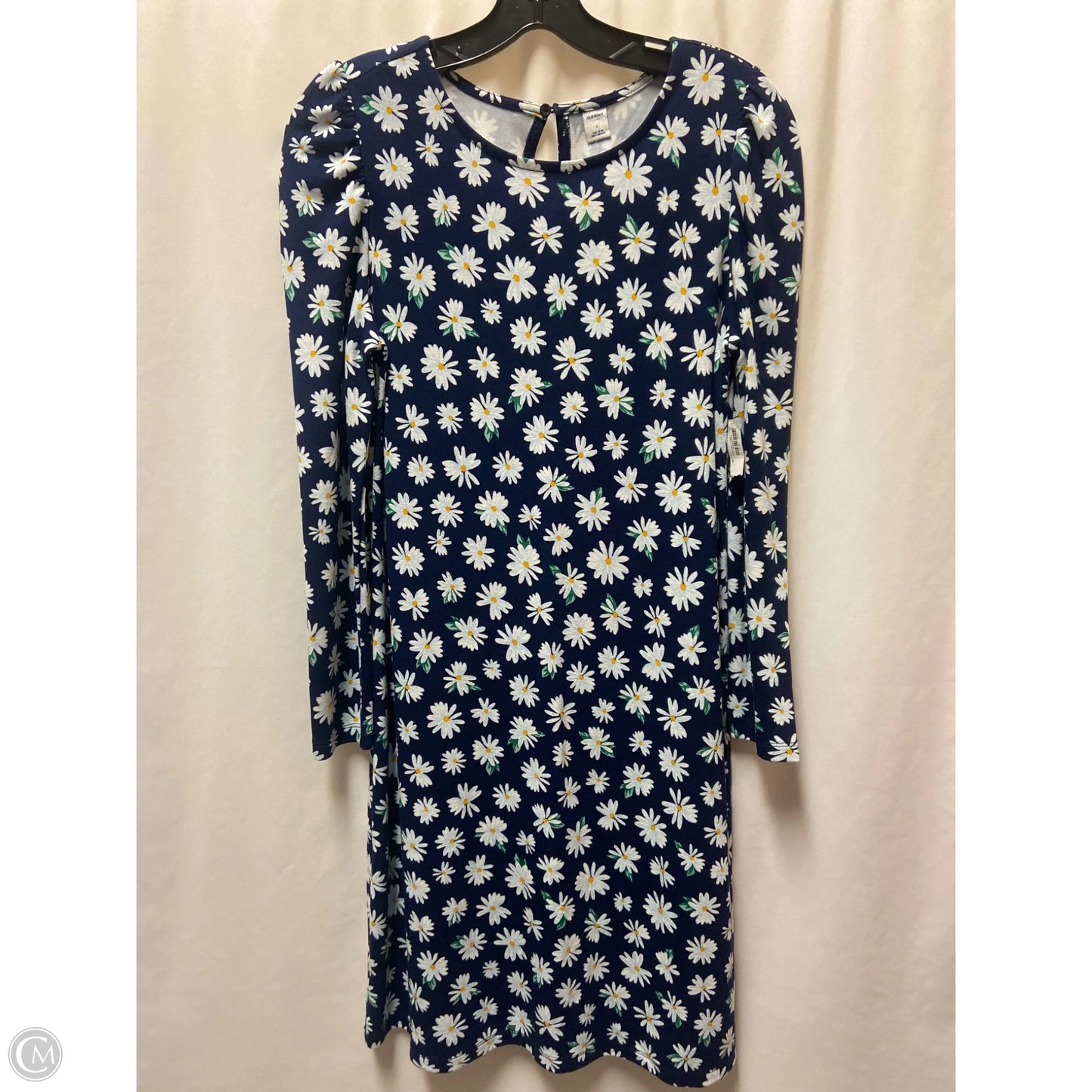 Dress Casual Midi By Old Navy In Blue, Size: S