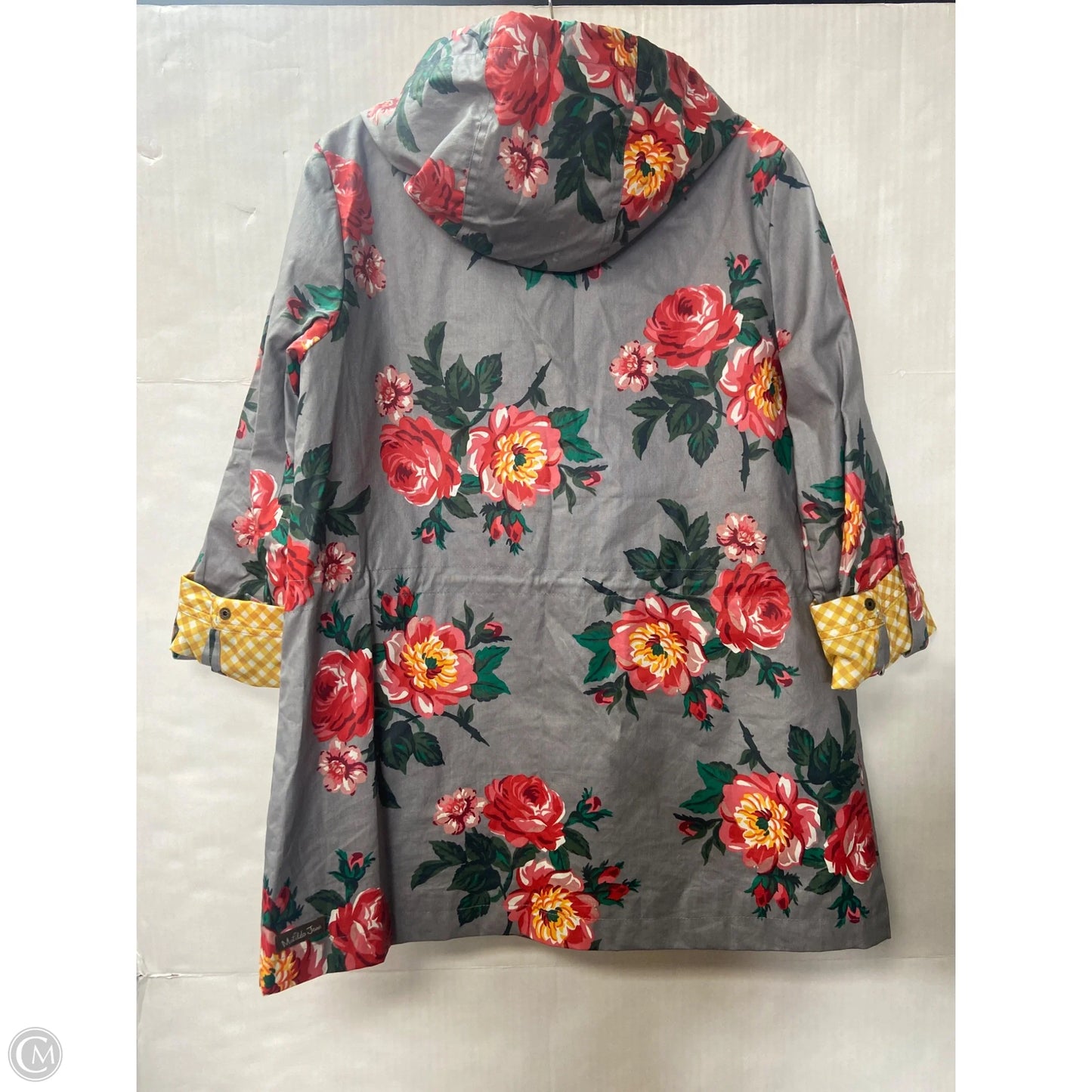 Coat Raincoat By Matilda Jane In Grey, Size: S