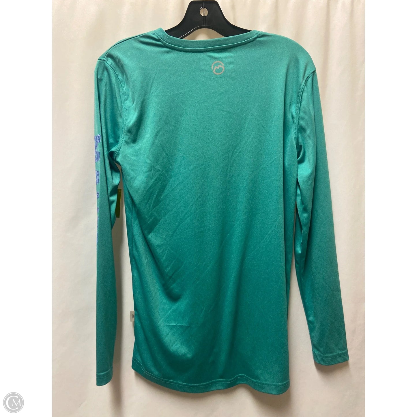 Top Long Sleeve By Magellan In Teal, Size: Xs