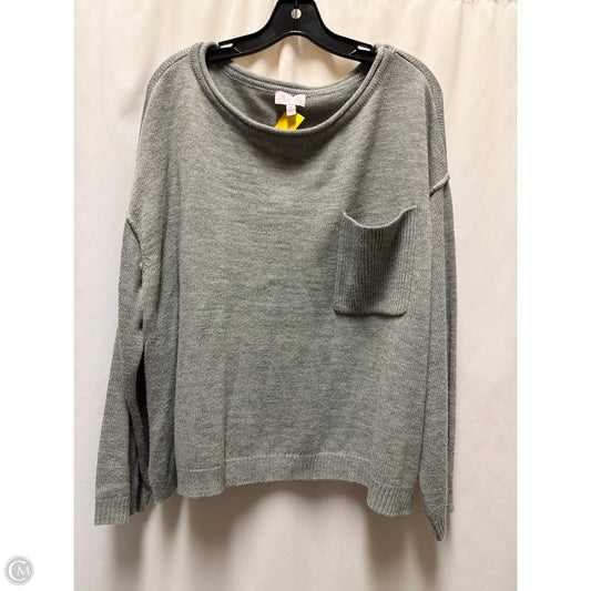 Sweater By Pink Lily In Grey, Size: M