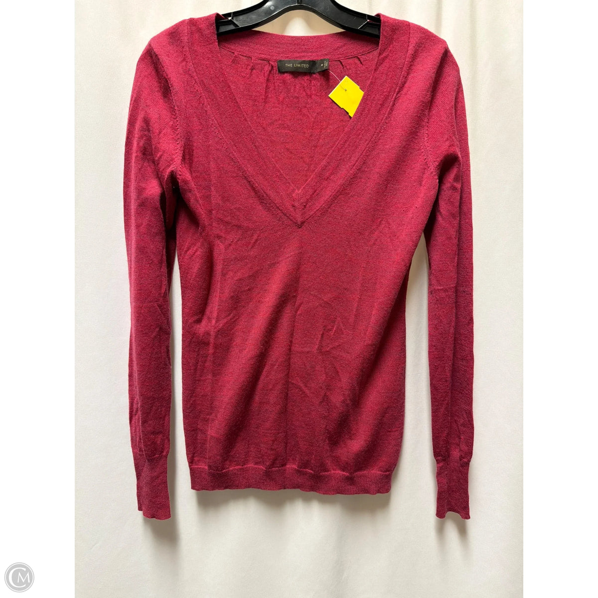 Sweater By Limited In Pink, Size: M