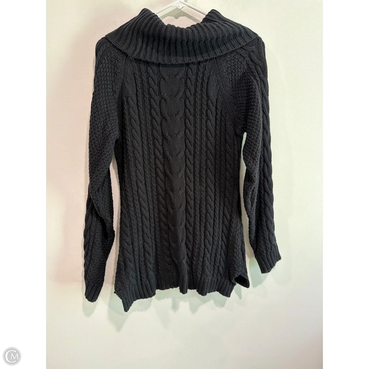 Sweater By Clothes Mentor In Black, Size: M