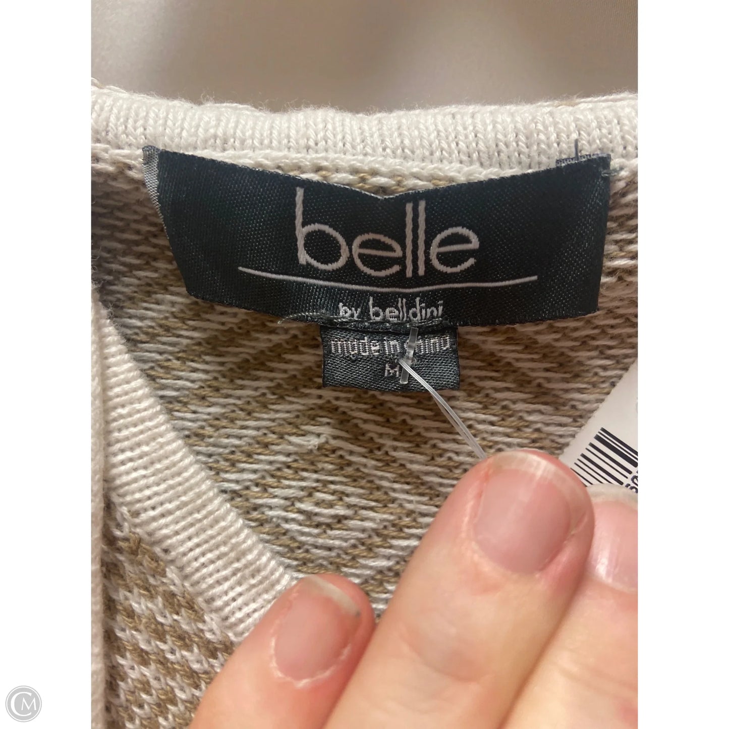 Sweater By Belldini In Brown, Size: M
