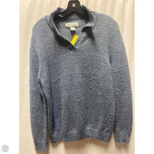 Sweater By Carolyn Taylor In Blue, Size: L