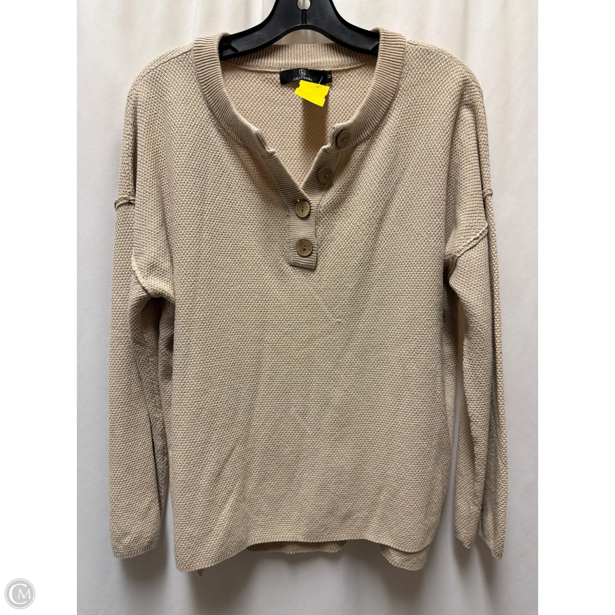 Sweater By Lillusory In Tan, Size: M