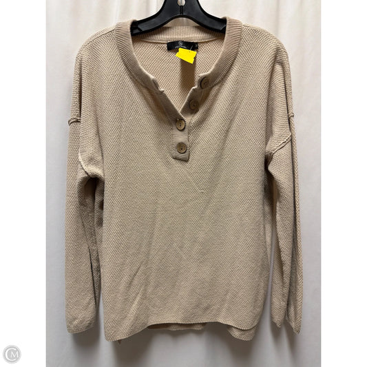 Sweater By Lillusory In Tan, Size: M