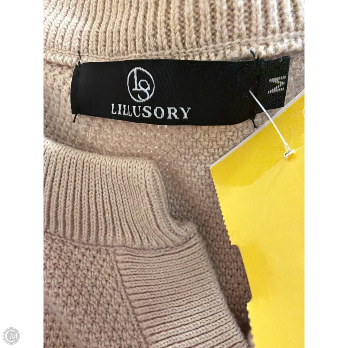 Sweater By Lillusory In Tan, Size: M