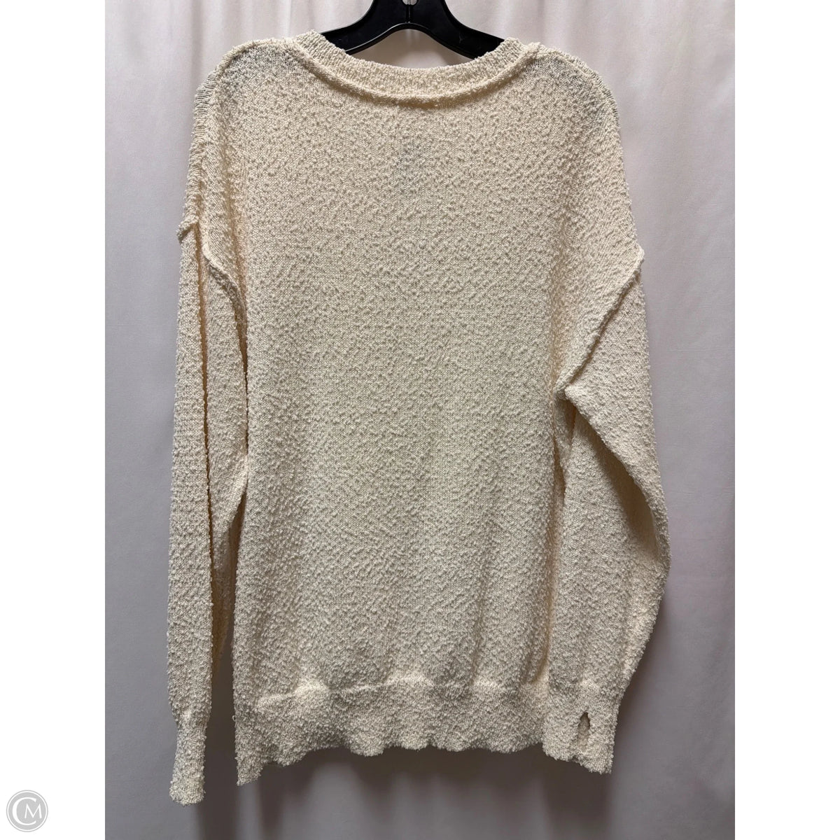 Sweater By Bibi In Cream, Size: L
