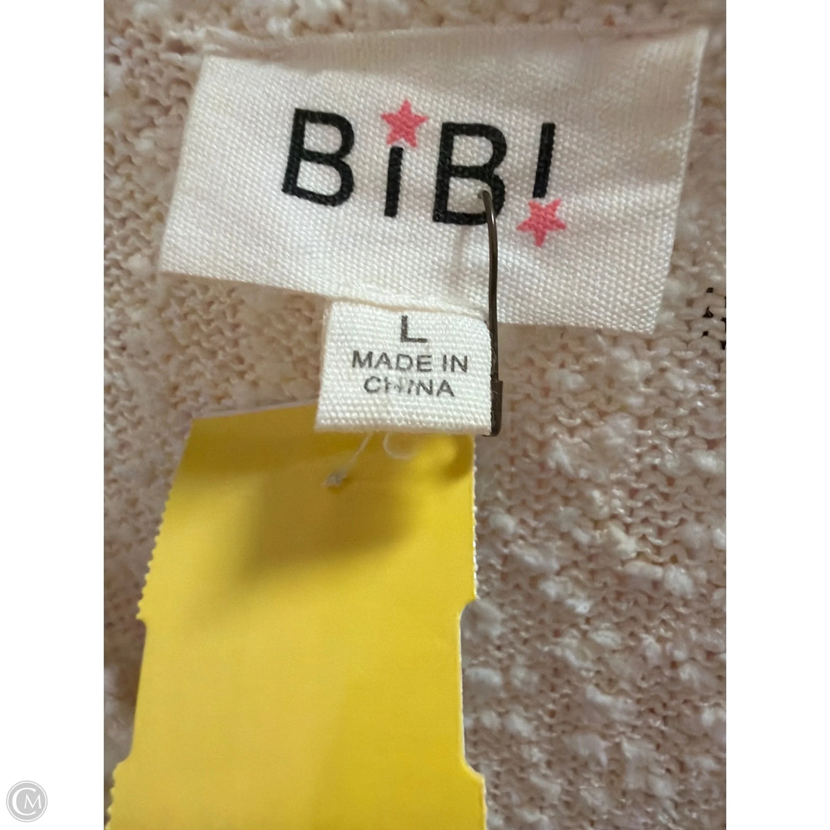 Sweater By Bibi In Cream, Size: L