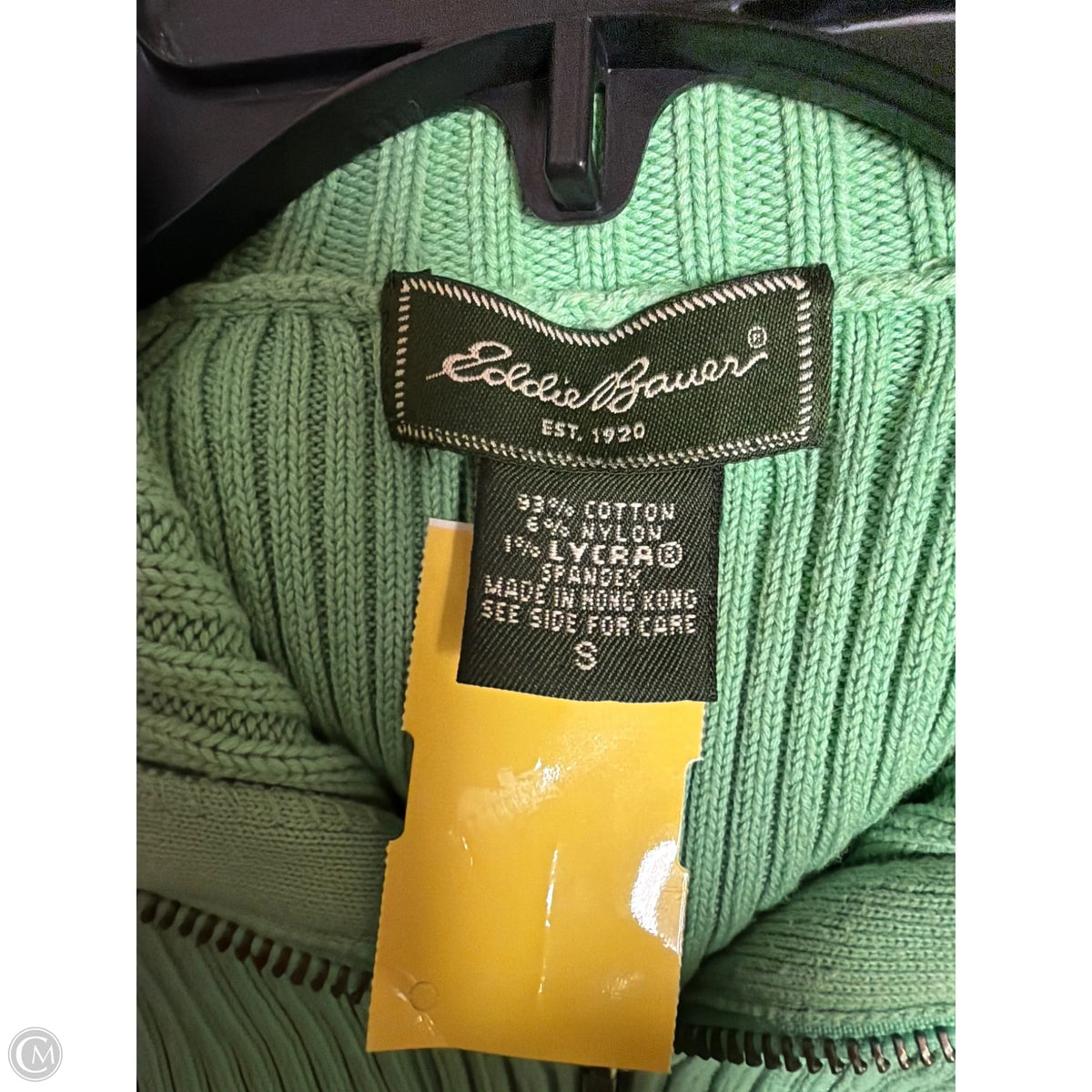 Sweater By Eddie Bauer In Green, Size: S