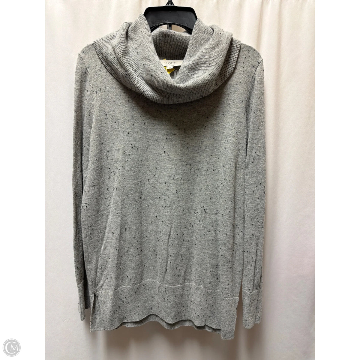 Sweater By Loft In Grey, Size: S