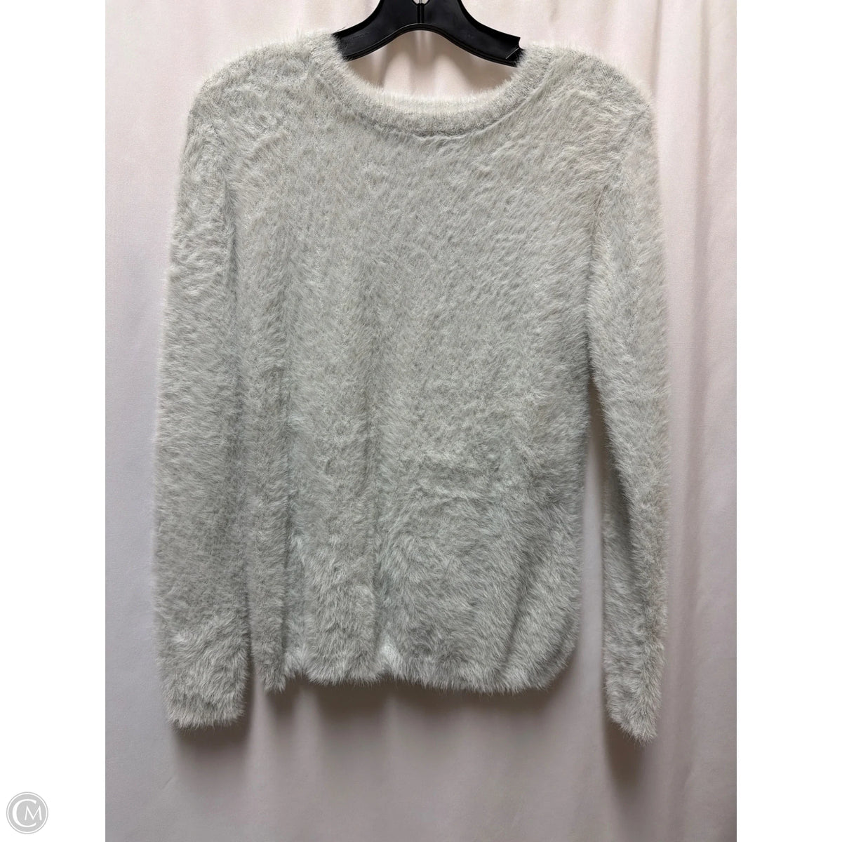 Sweater By Ellen Tracy In Grey, Size: S