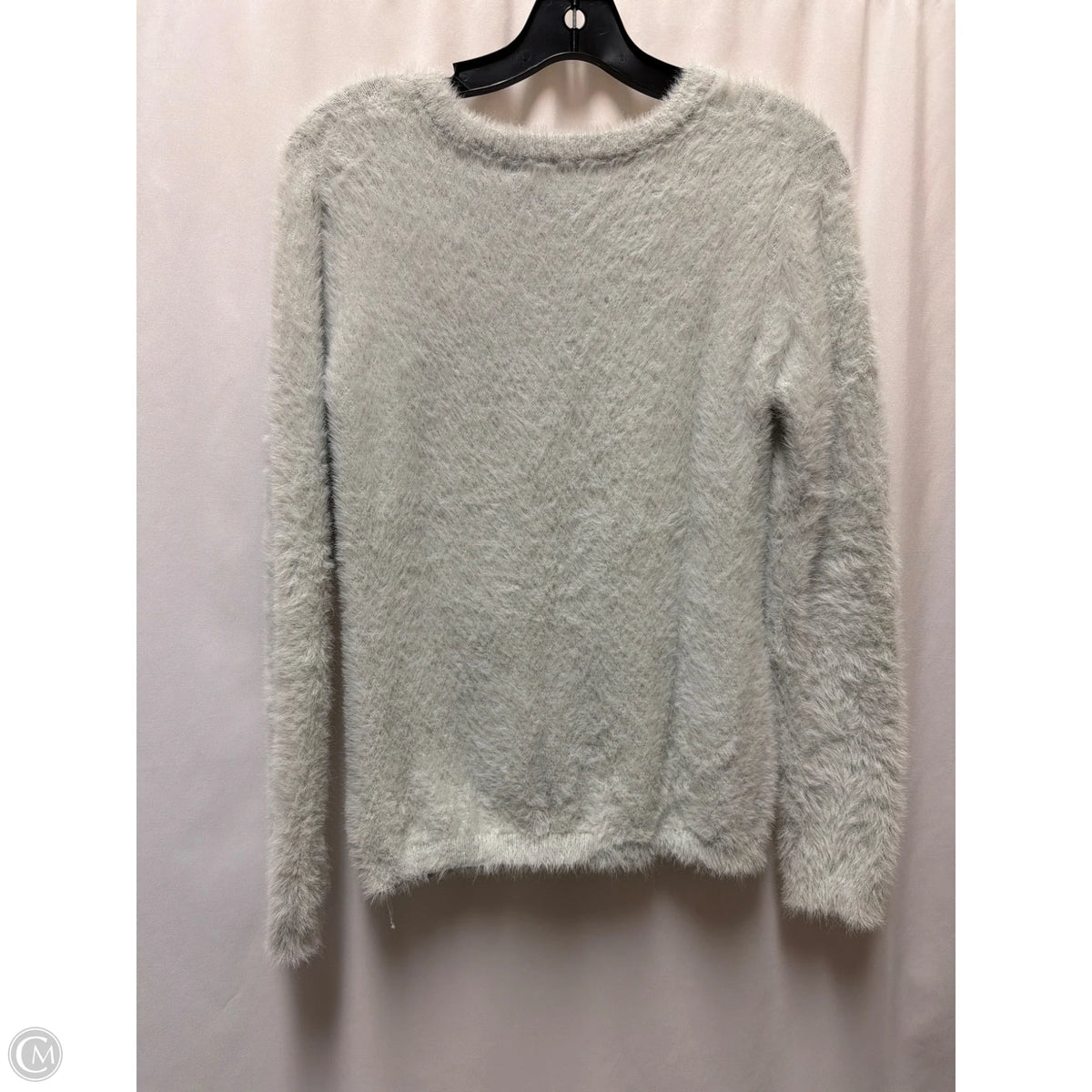 Sweater By Ellen Tracy In Grey, Size: S