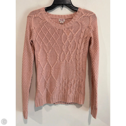Sweater By Mossimo In Pink, Size: Xs