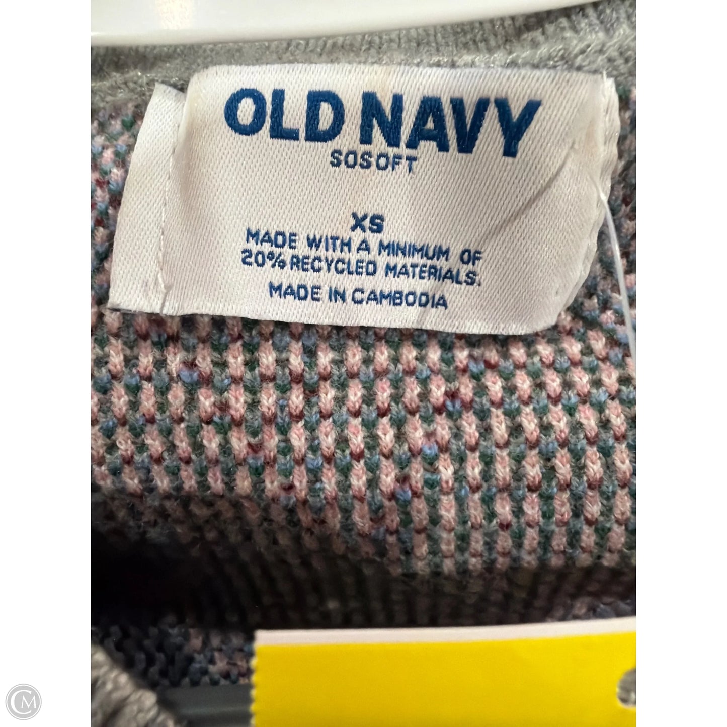 Sweater By Old Navy In Grey, Size: Xs