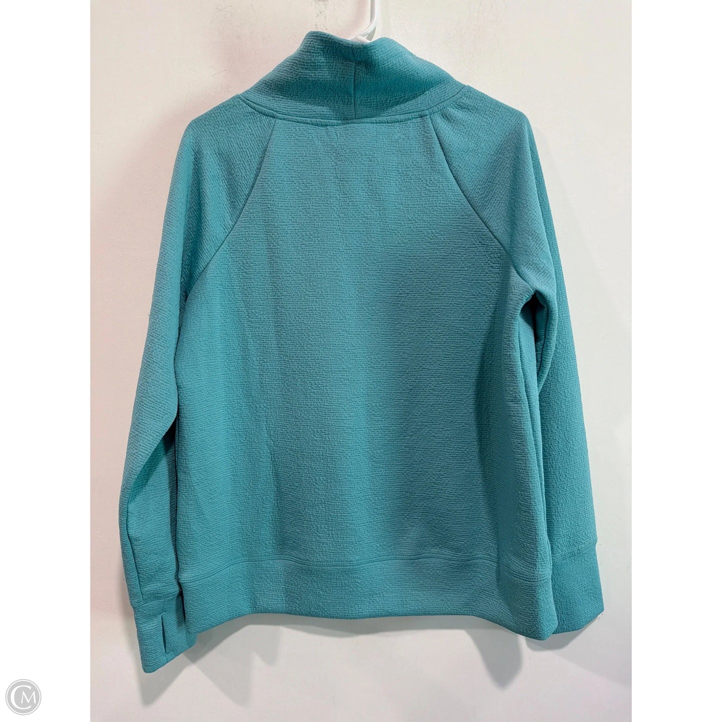 Top Long Sleeve By Nine West In Teal, Size: M
