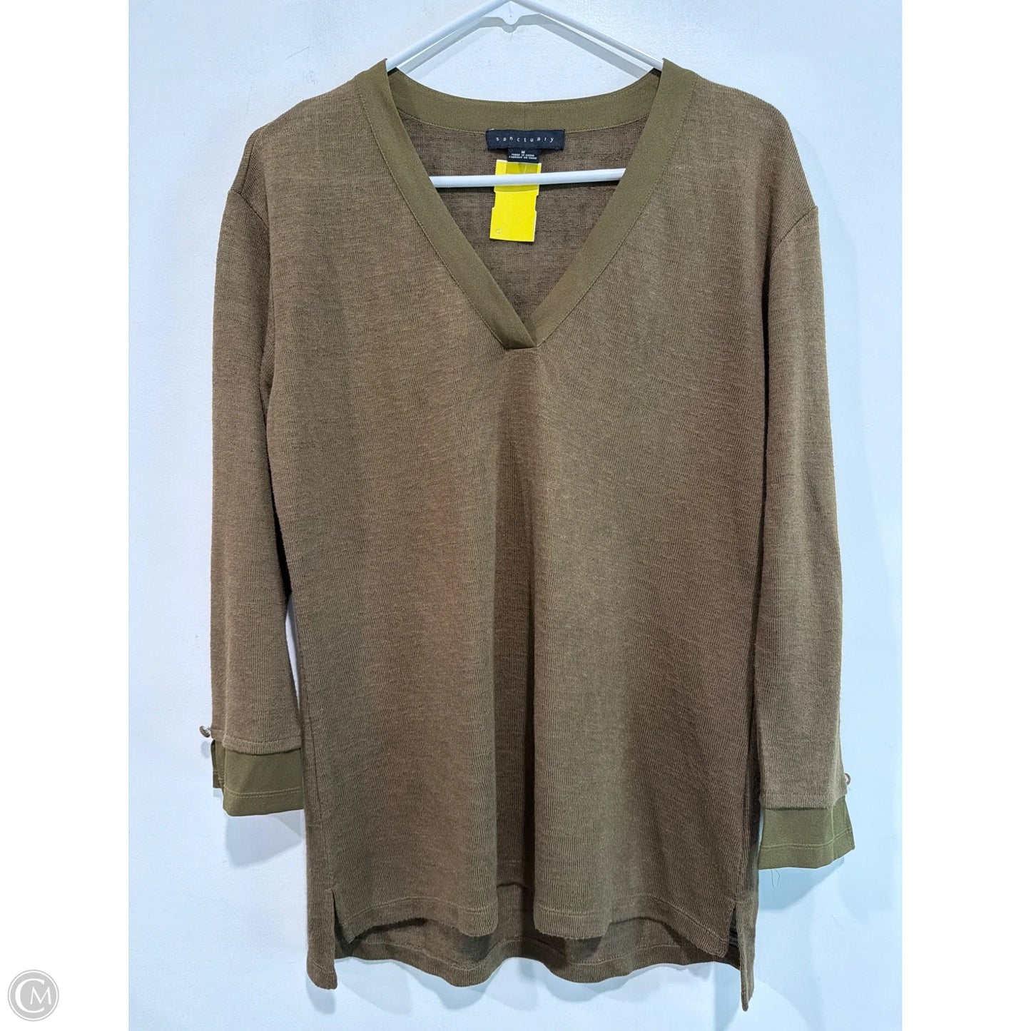 Top Long Sleeve By Sanctuary In Green, Size: M