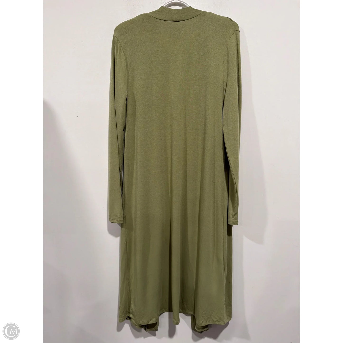 Cardigan By Zenana In Green, Size: M